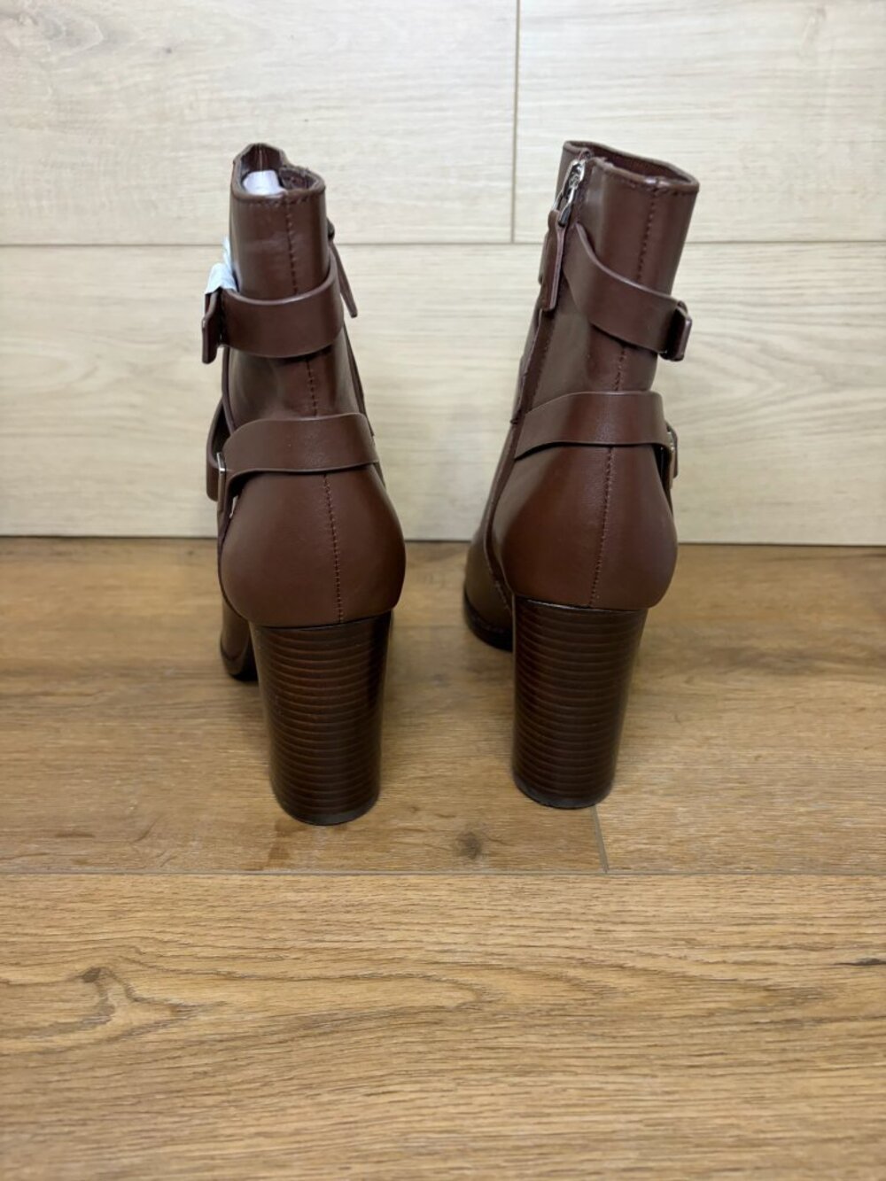 Ralph Lauren Women's Collins Dress Booties Brown 8.5B - Picture 4 of 7